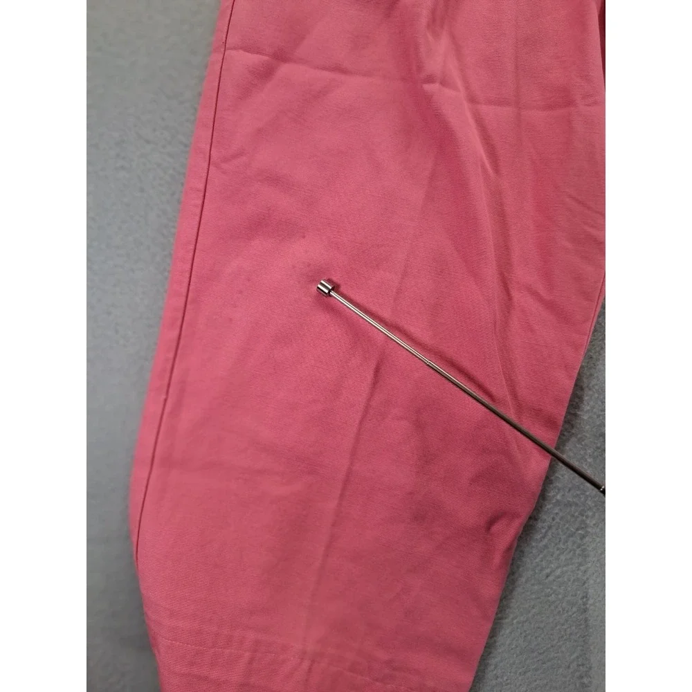 Alfred Dunner Pink Elastic Waist Pull On‎ Pants Petite 16P Cotton Tencel Blend